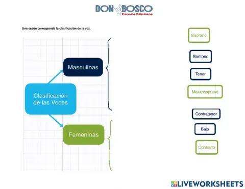 Clasificación de la voz