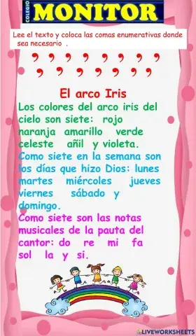 La coma enumerativa.