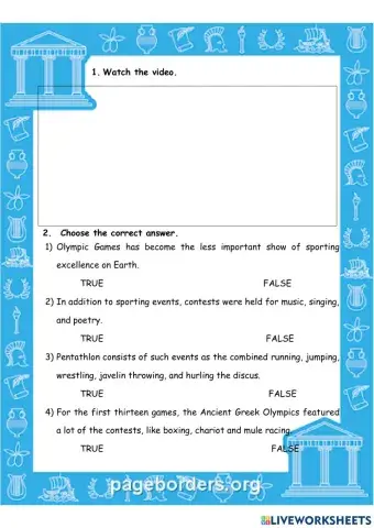 The origin of the Olympic Games