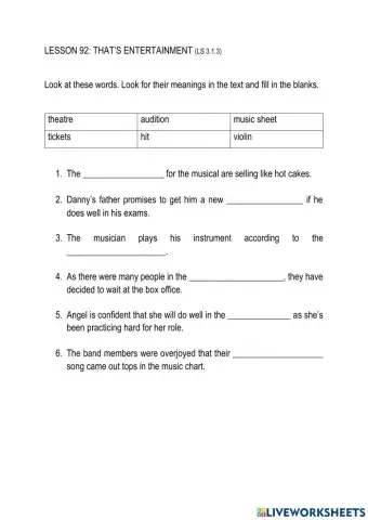 Art of entertainment