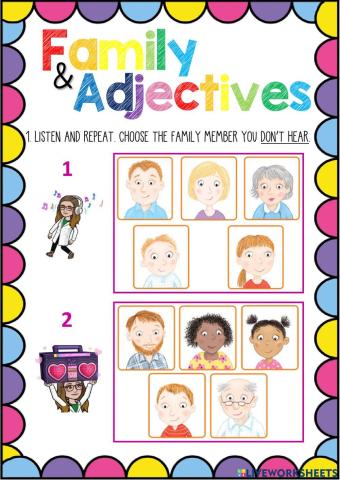Family & Adjectives