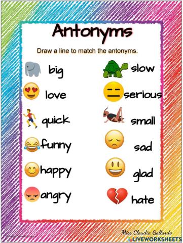 Antonyms