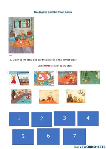 Goldilocks and the three bears