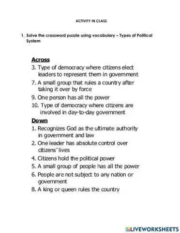 Political system