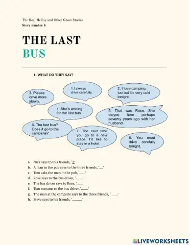 The Last Bus