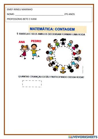 Problemas campo aditivo