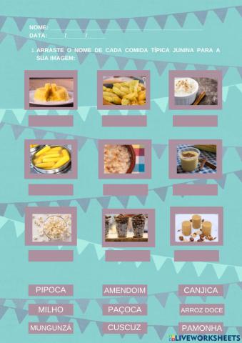 Festas juninas comidas típicas