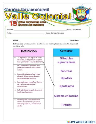 Evaluación II Unidad 4to P. C.N