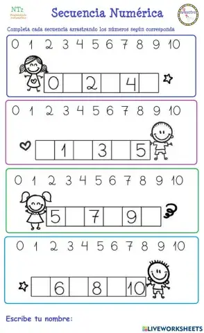 Completar Secuencia Numérica