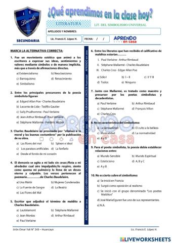 Prac. del simbolismo