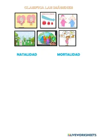 Natalidad y mortalidad