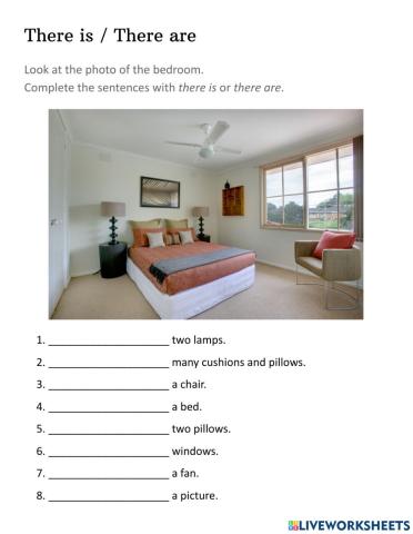 There is - There are