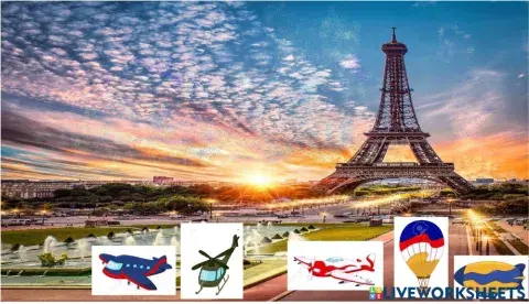 Medios de transporte aéreos