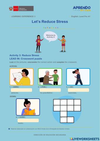 Reduce stress pre a1