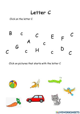 Letter C