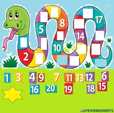 números del 1 al 20