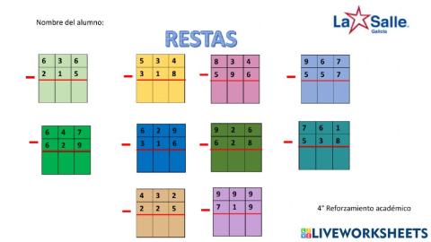 Restas Reforzamiento
