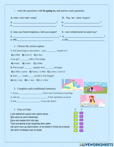 Final exam of Teen2Teen 3