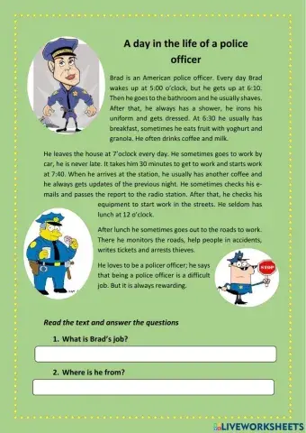 A day in the life of a police officer