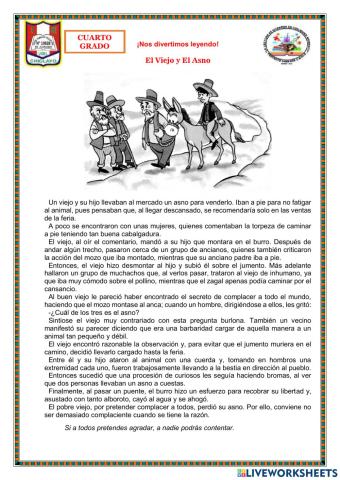 El Viejo y El Asno