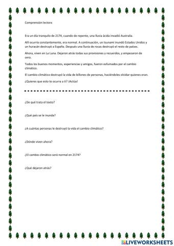 Comprensión lectora