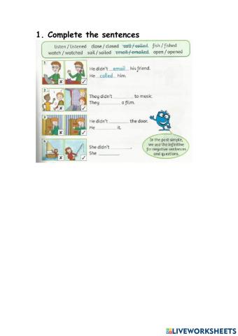 3A 9.6 Homes - classwork