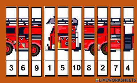 Ordering Number, Fire Truck Edition