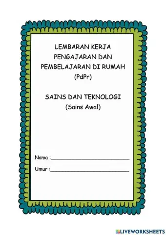 Benda hidup dan bukan benda hidup