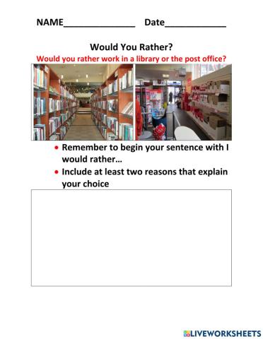 Would you rather