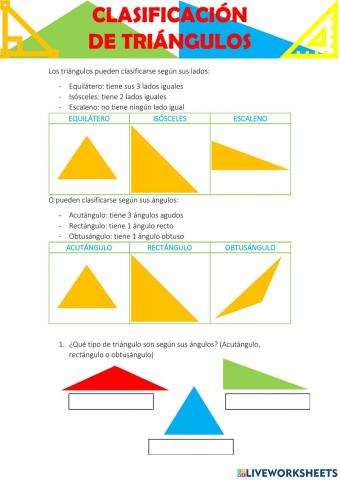 Triángulos, cuadriláteros, círculo, circunferencia y cuerpos redondos