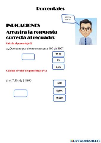 Porcentajes