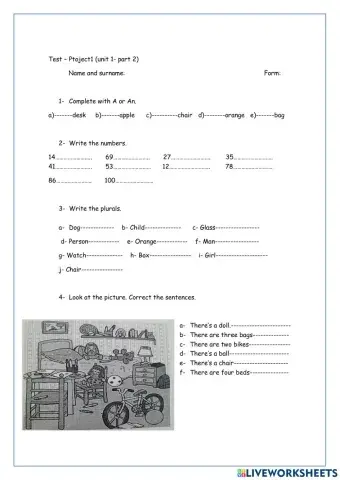 Test unit 1 project, part 2