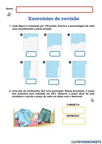 Exercícios de revisão