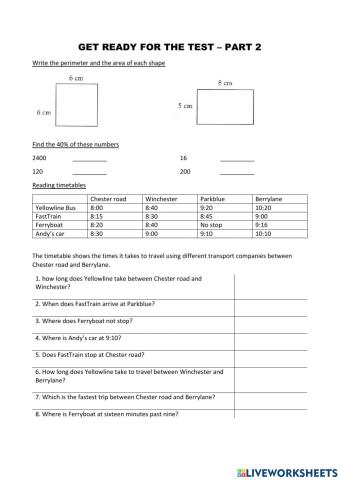 Let's get ready part 2