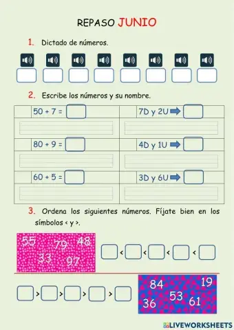 Repaso de matemáticas