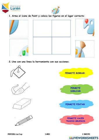 Herramientas de Paint