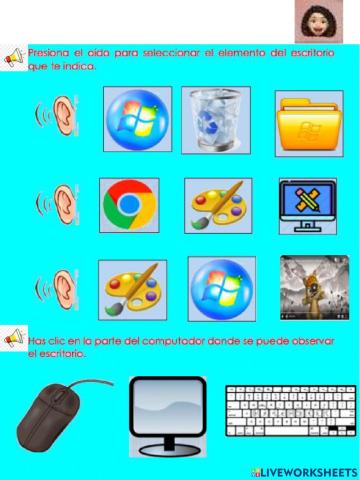 actividad escritorio de windows