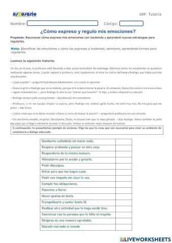 Regular las emociones