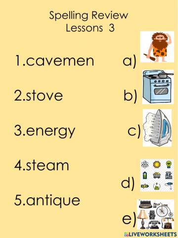Lesson -3 Lead Book 5 Review