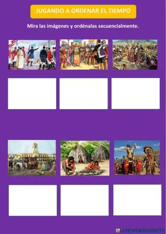 Secuencia temporal - Etapas del Perú