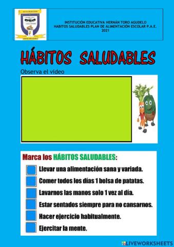 Habitos saludables