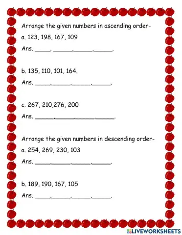 Ascending Descending