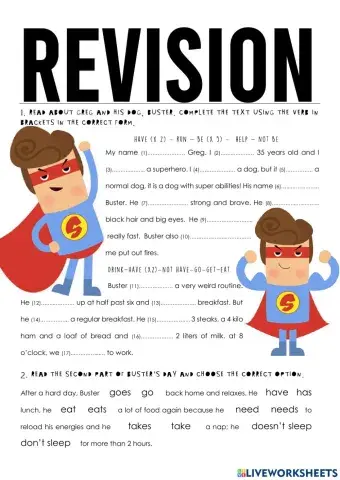 Simple Present - Present Continuous