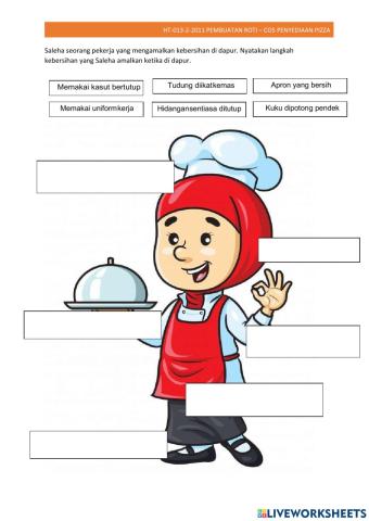 Etika pemakaian di dapur