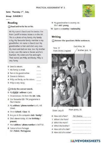 Practical Assignment N° 3