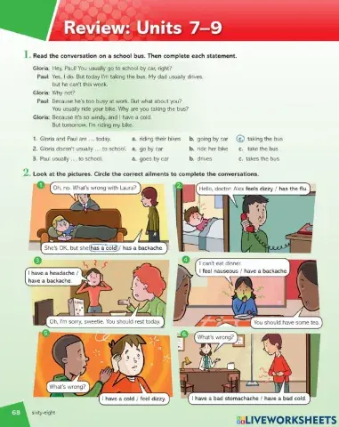 Revision Units 7 to 9