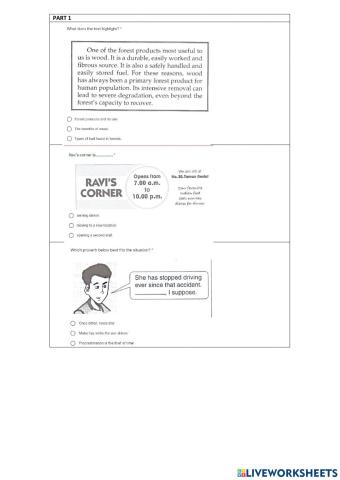 Form 2 english assessment 2021 (part 1)