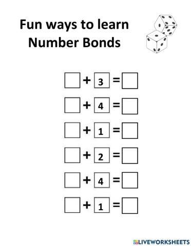 Fun ways to learn number bonds