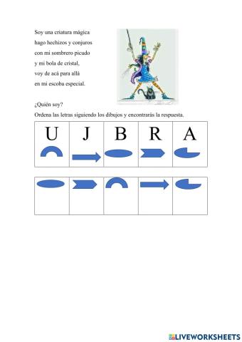 Adivinanza de la Bruja Winnie