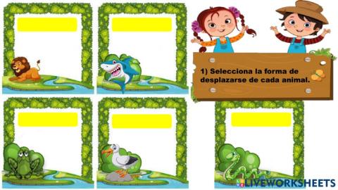 Los seres vivos, los animales